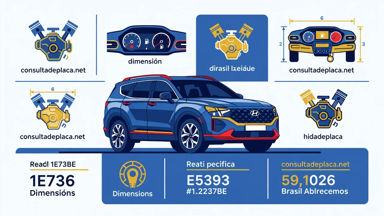 Ficha Técnica Santa Fe 2026: Motores V6, Consumo e Medidas