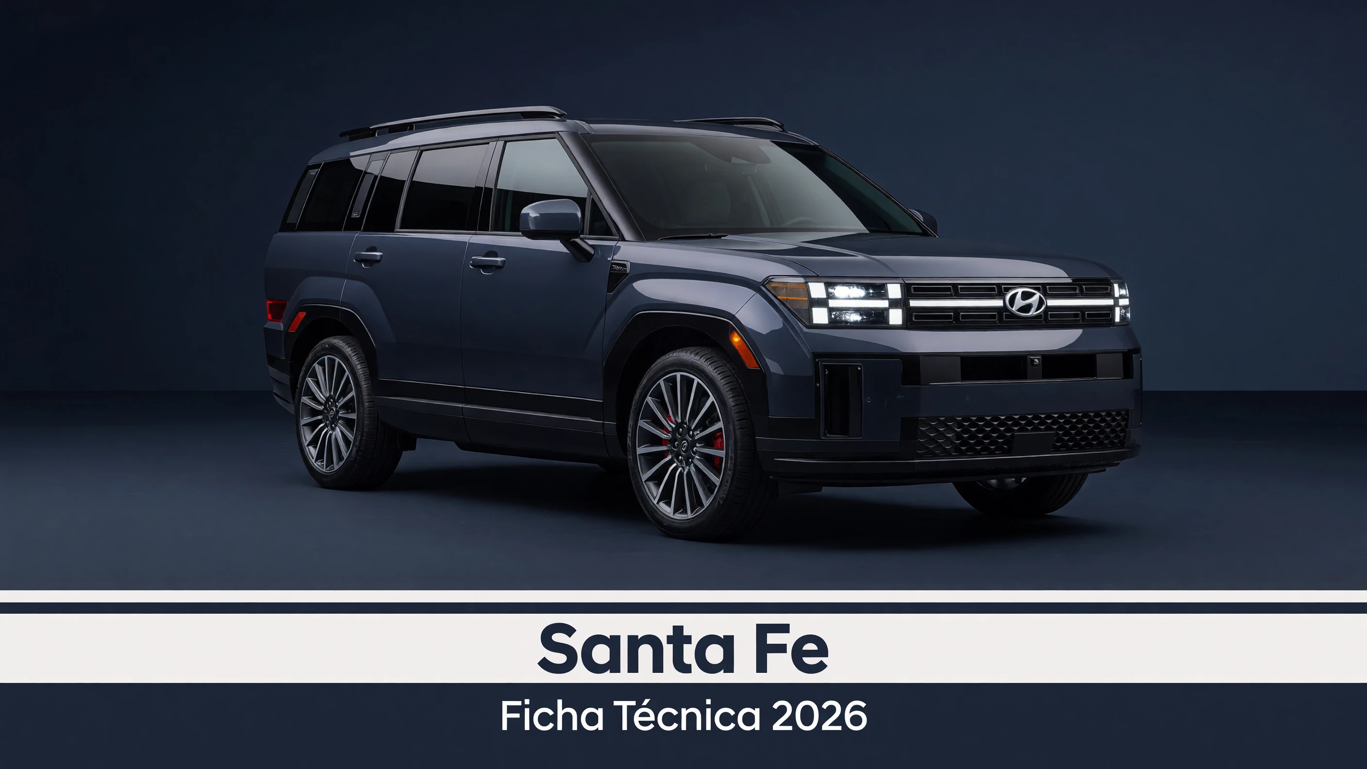 Ficha Técnica Santa Fe 2026: Motores V6, Consumo e Medidas