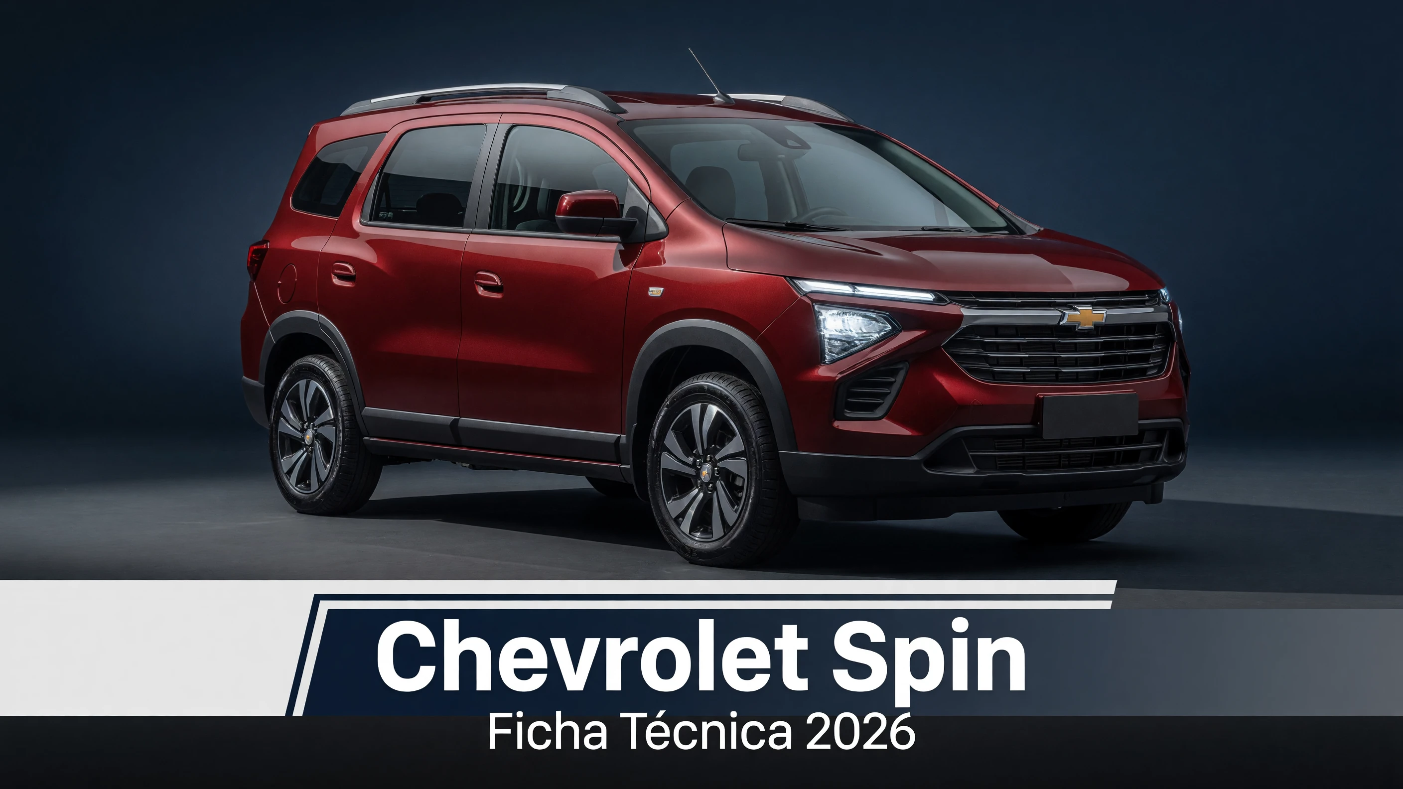 Ficha Técnica Chevrolet Spin 2026: Motor, Consumo e Dimensões