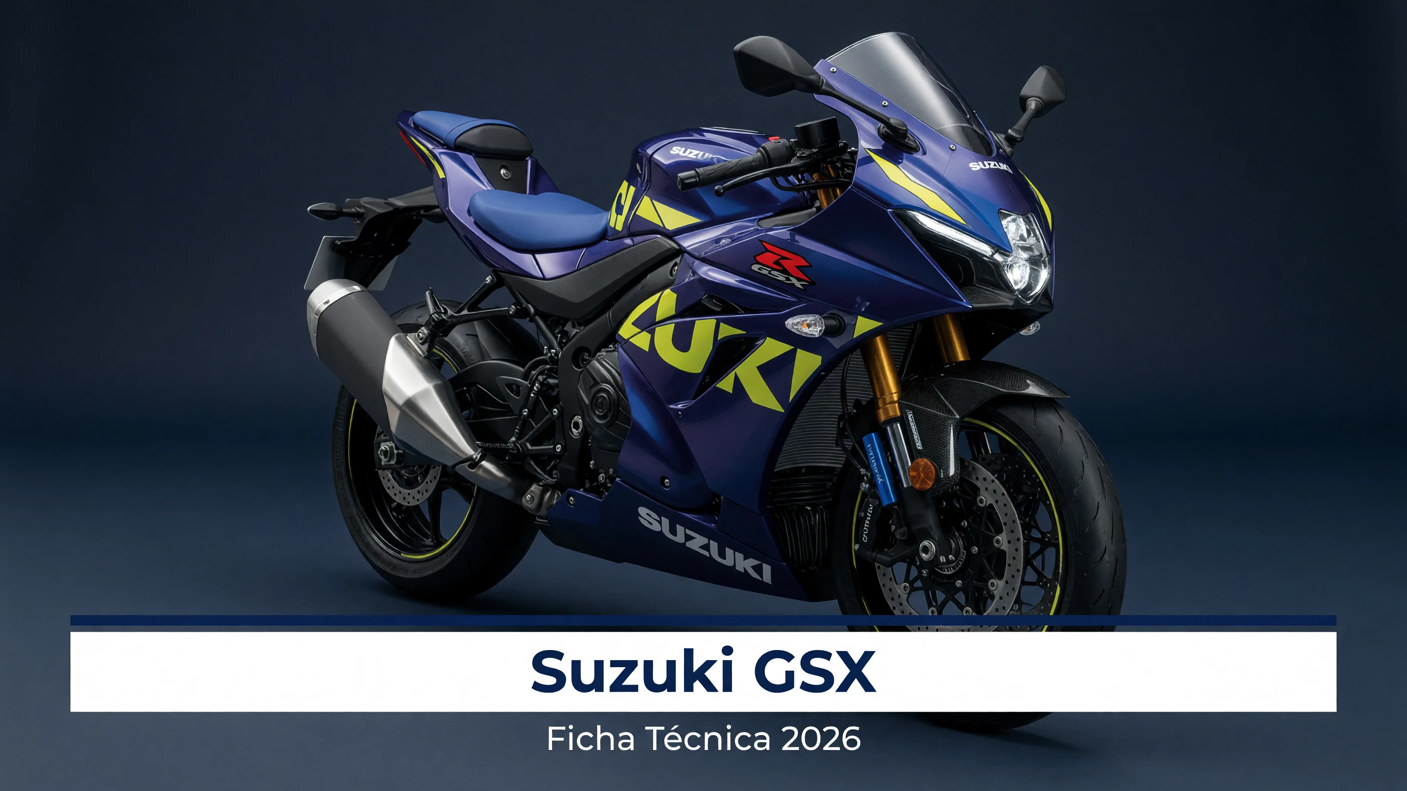 Ficha Tecnica Suzuki GSX-R 750: Motor, Potencia, Consumo e Versoes 2026