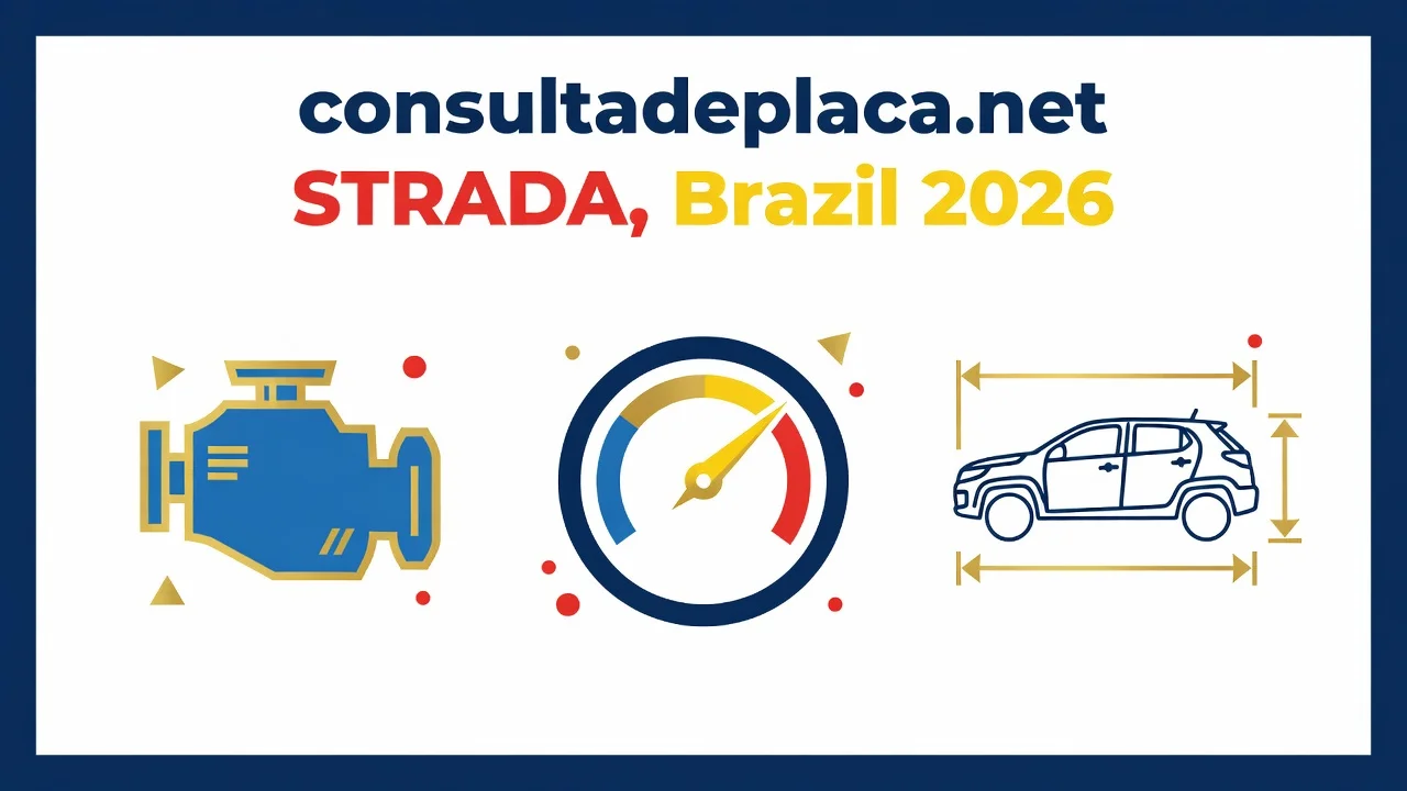 Ficha Técnica Strada 2026: Motor, Consumo e Dimensões