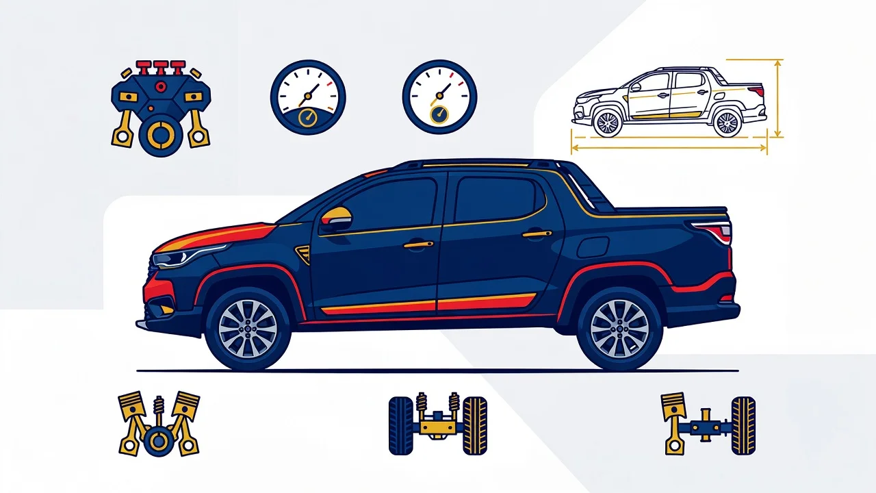 Ficha Técnica Strada Endurance 2026: Motor, Caçamba e Consumo
