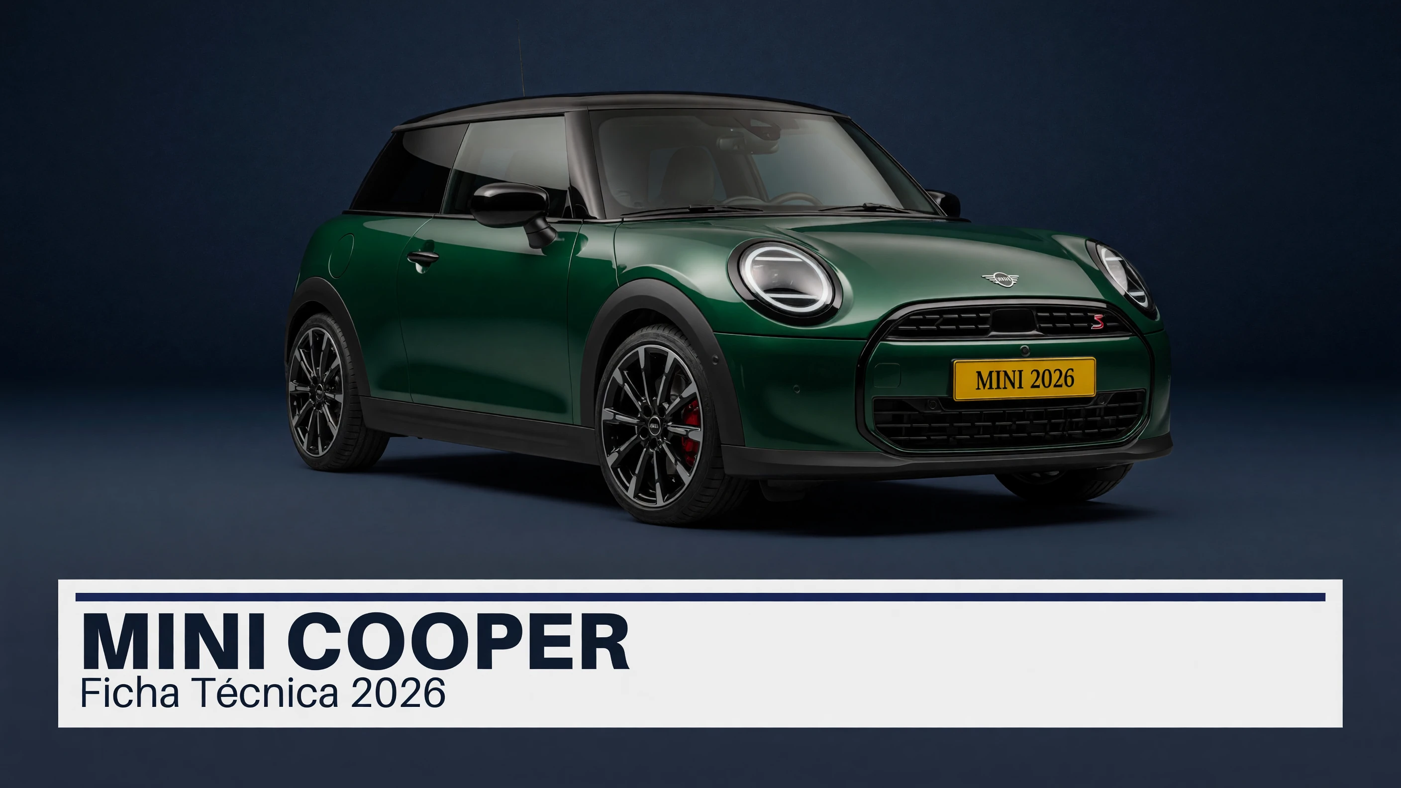 Ficha Tecnica Mini Cooper: Motor, Potencia, Consumo e Versoes 2026