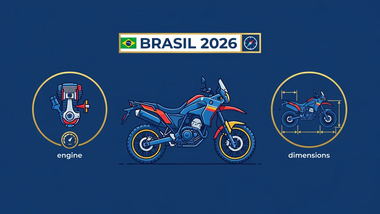 Ficha Técnica Ténéré 250 2026: Motor, Consumo e Specs