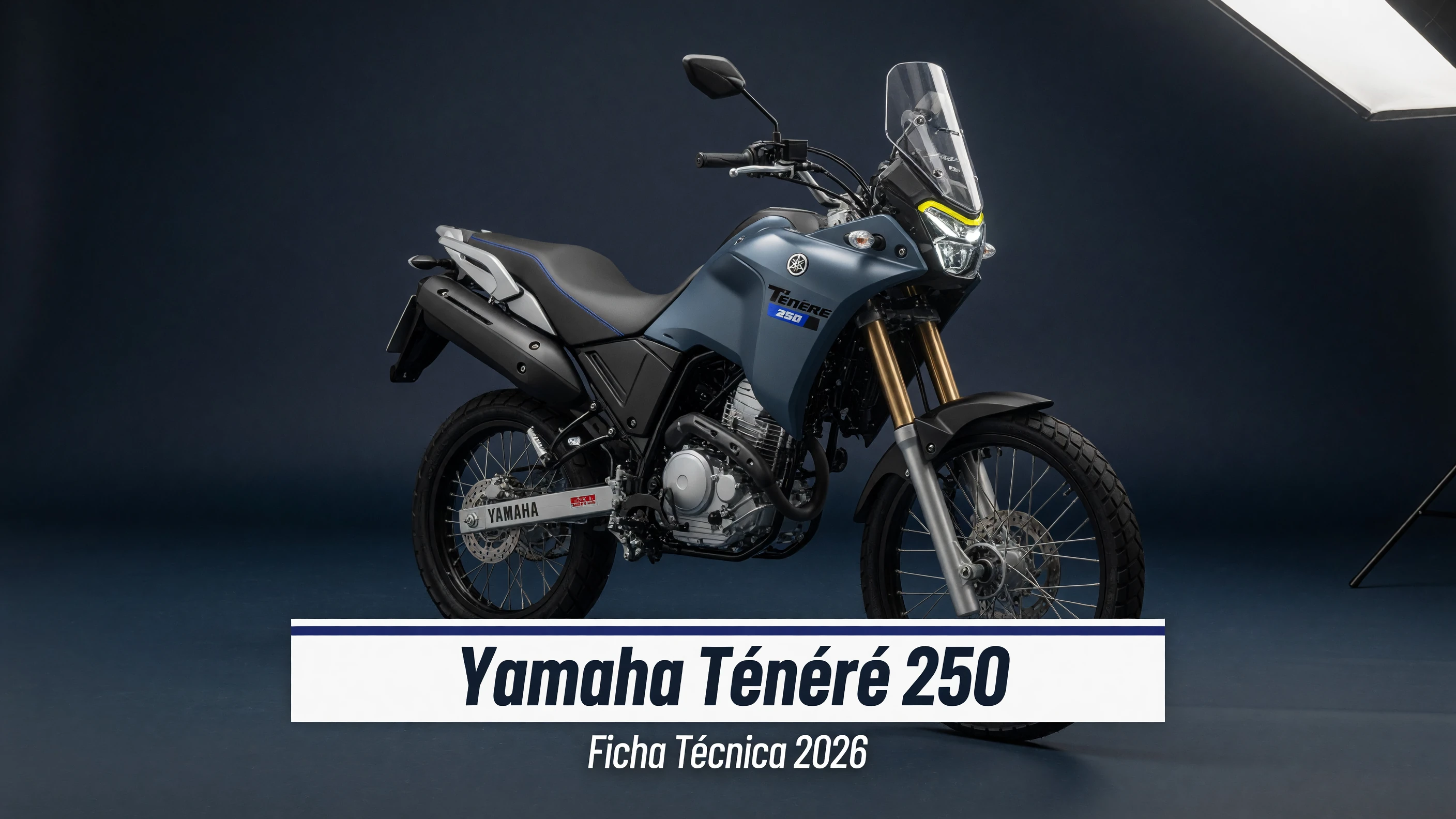 Ficha Técnica Yamaha Ténéré 250 2026: Motor e Consumo