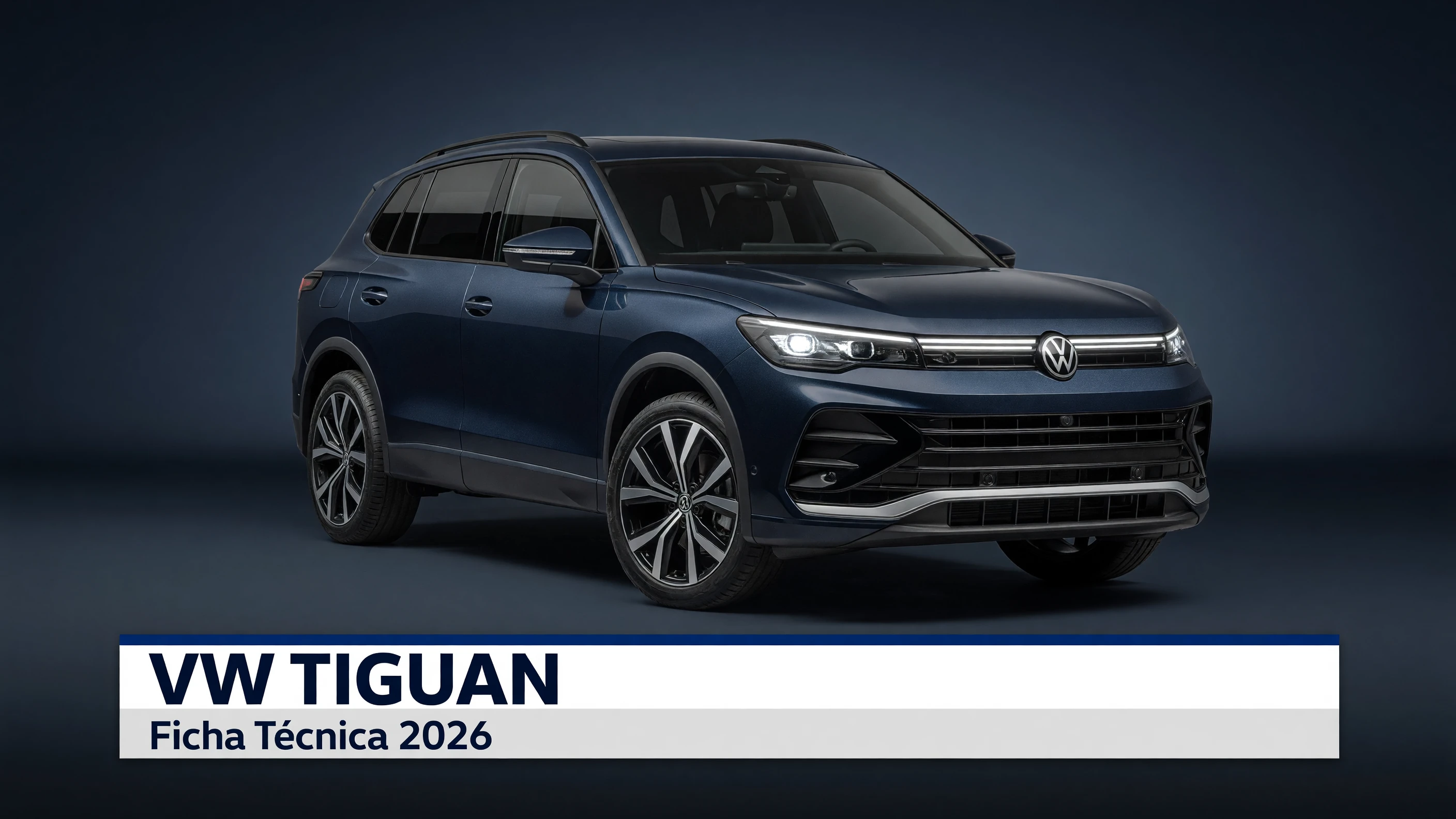 Ficha Técnica VW Tiguan 2026: 250 TSI e 350 TSI em Detalhes