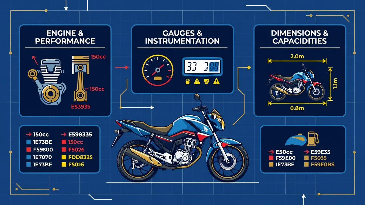 Ficha Técnica Honda Titan 150 KS 2026: Motor e Specs