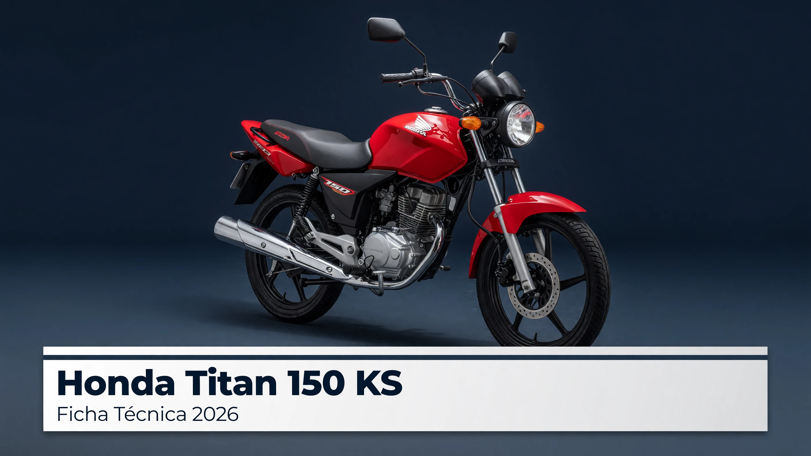 Ficha Técnica Honda Titan 150 KS 2026: Motor e Specs