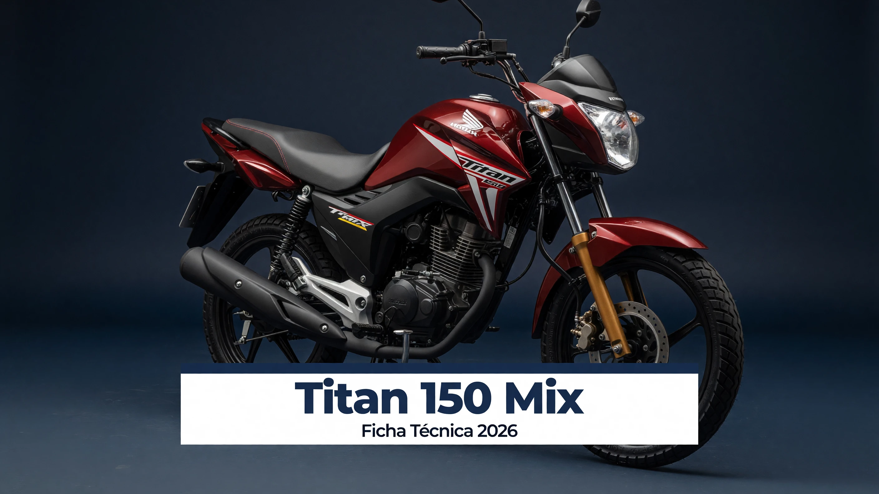 Ficha Técnica Titan 150 Mix 2026: Motor Flex, Consumo e Versões