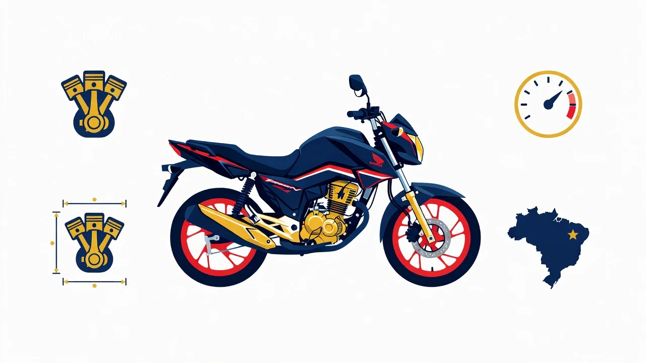 Ficha Técnica Honda CG 160 Titan 2026: Motor, Consumo e Freios