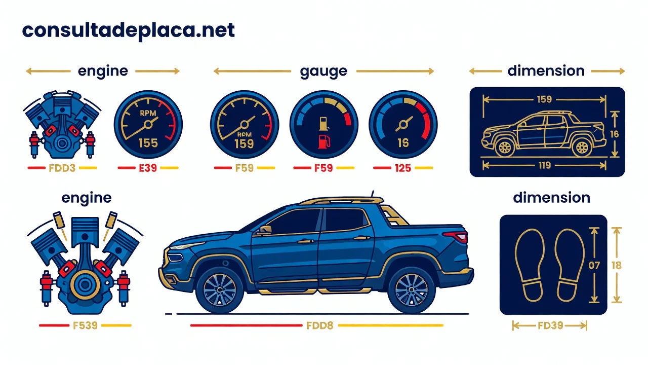 Ficha Técnica Fiat Toro Ranch 2026: Diesel 2.0 e 2.2 Completa