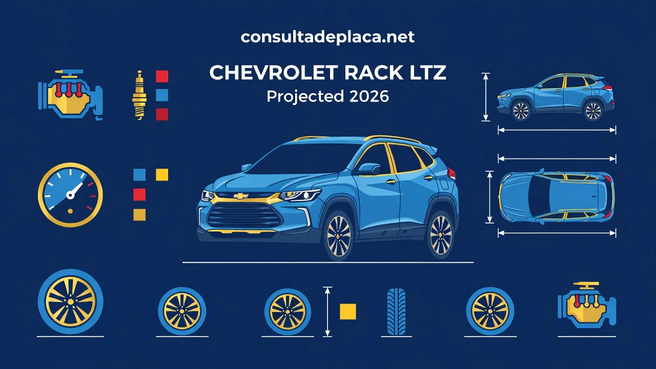 Ficha Técnica Tracker LTZ 2026: Motores, Consumo e Medidas