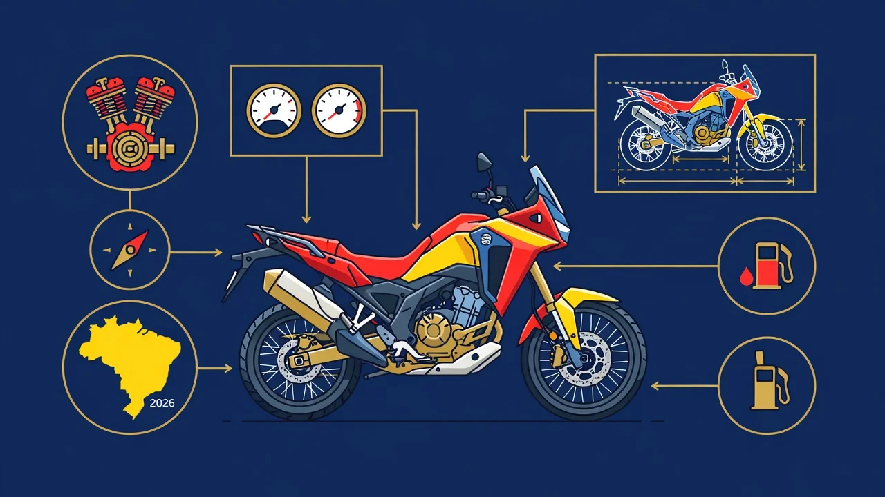 Ficha Técnica Transalp 2026: Motor, Consumo e Gerações XL750/700