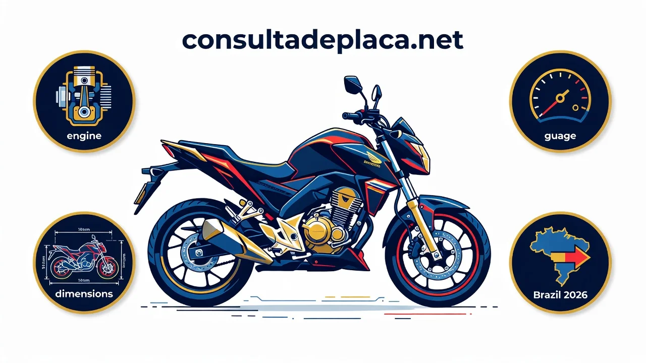 Ficha Técnica Honda CB Twister 250 2026: Motor e Specs