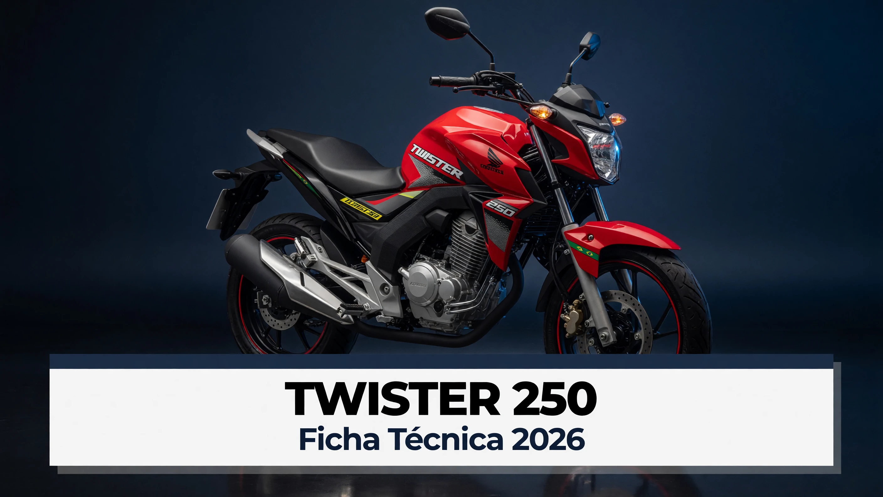 Ficha Técnica Twister 250 2026: CBX e CB 250F, Motor e Consumo