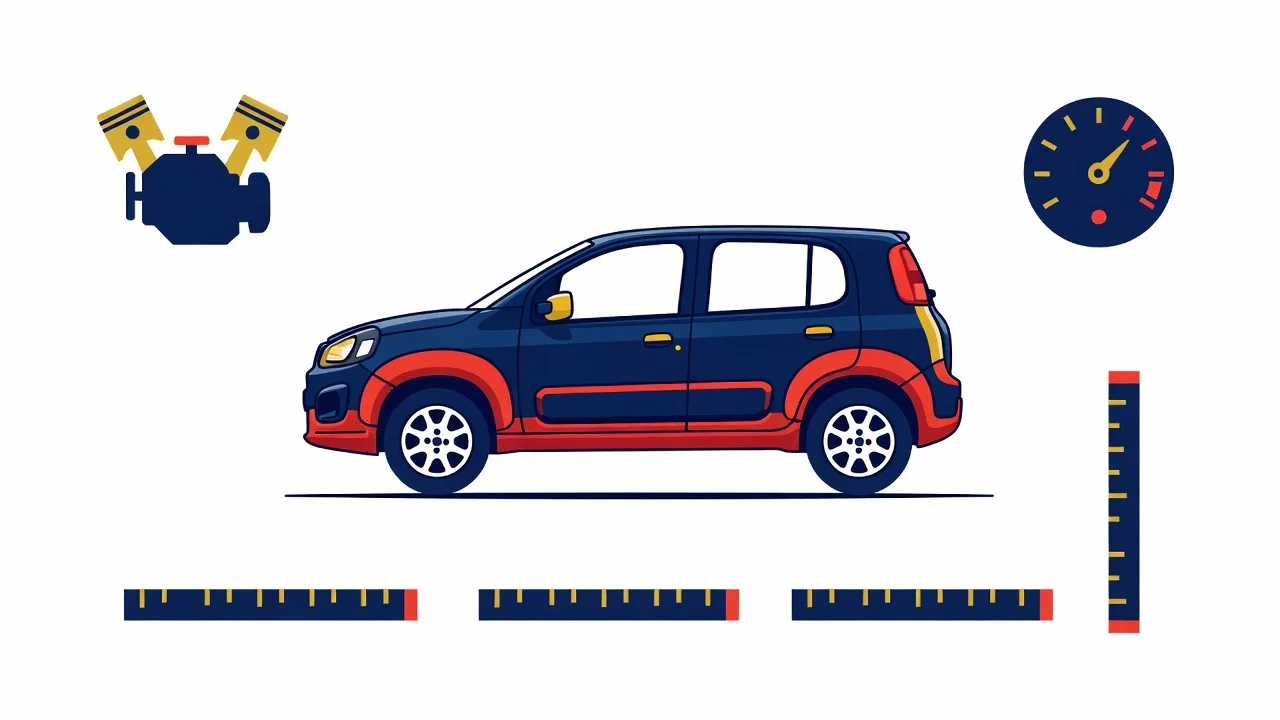 Ficha Técnica Uno Vivace 2026: Motor 1.0, Consumo e Medidas