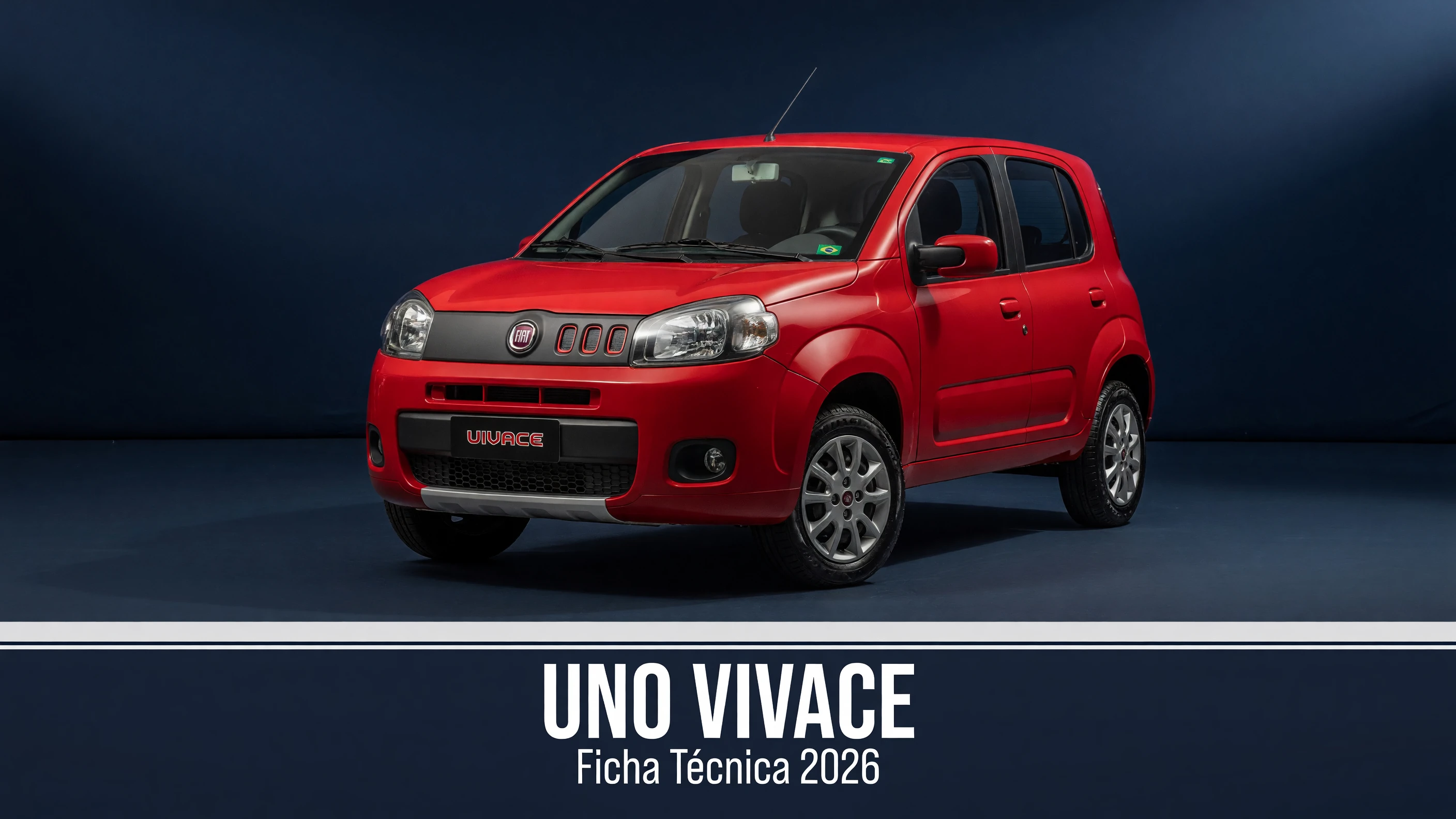 Ficha Técnica Uno Vivace 2026: Motor 1.0, Consumo e Medidas