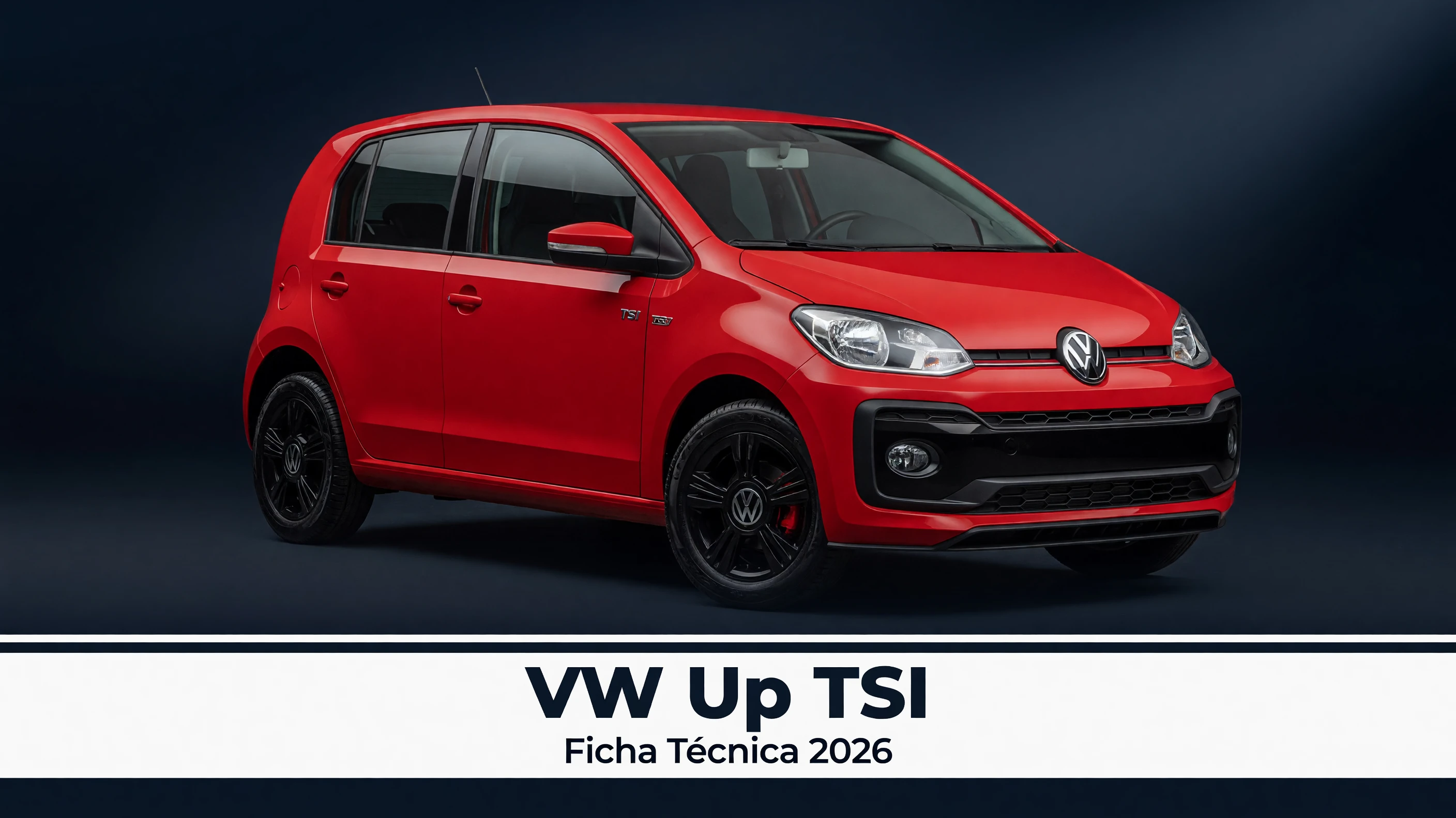 Ficha Técnica VW Up TSI 2026: Motor Turbo, Consumo e Desempenho