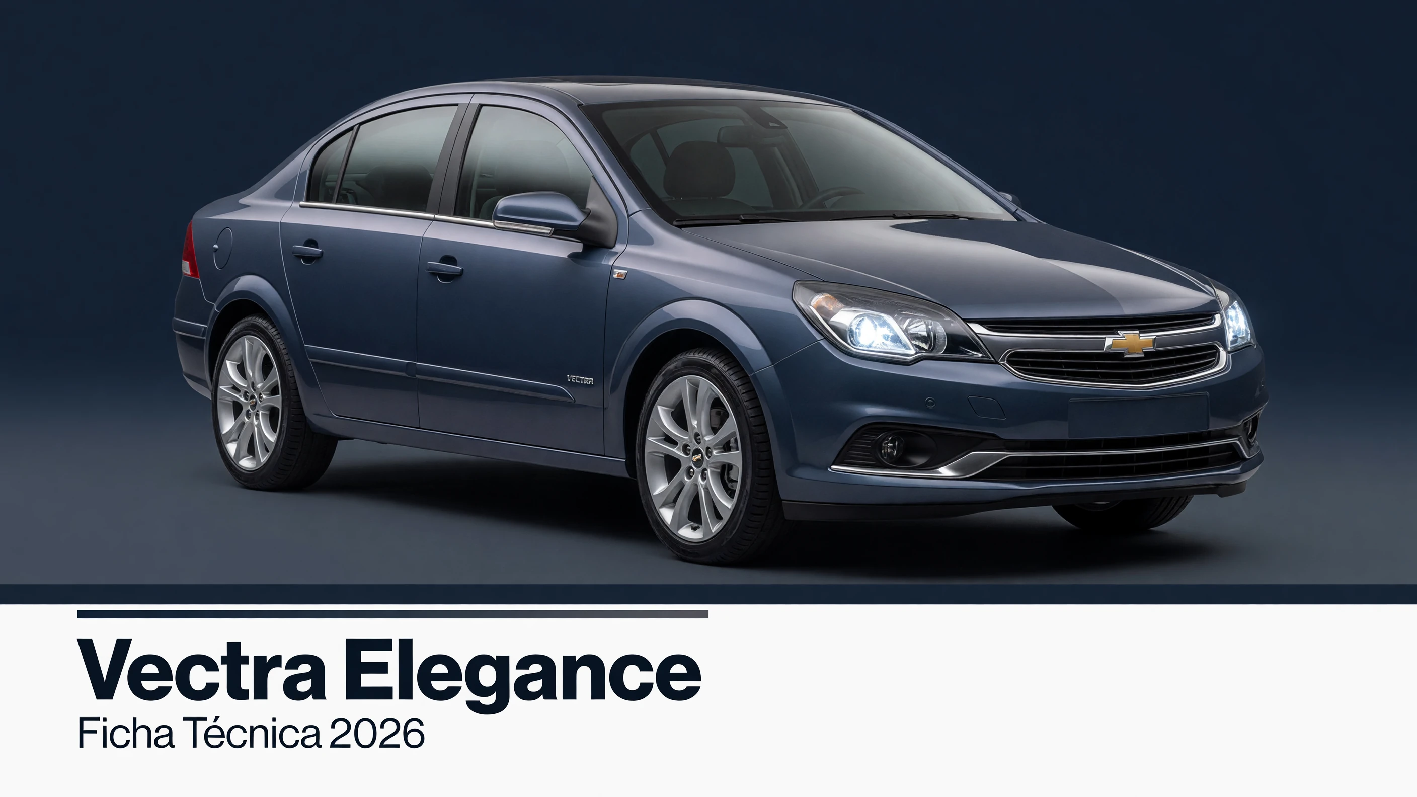 Ficha Técnica Vectra Elegance 2026: Motor 2.0, Consumo e Medidas