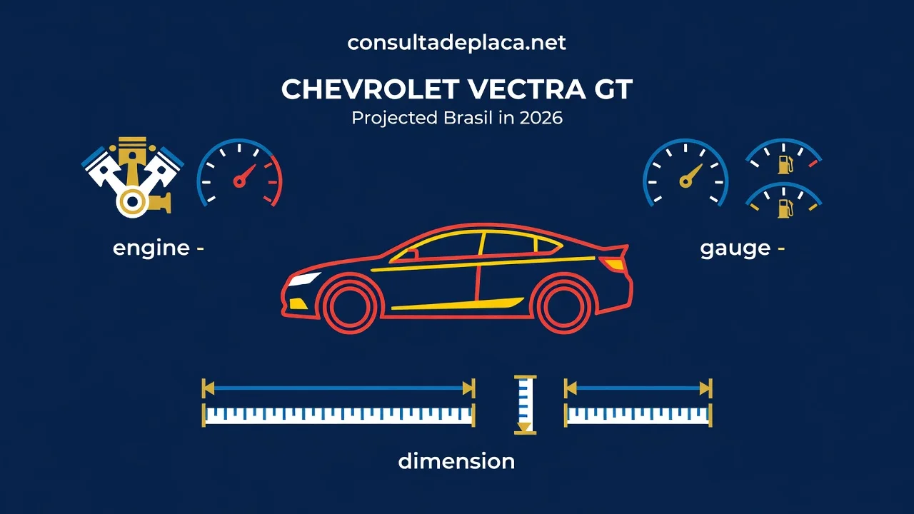 Ficha Técnica Chevrolet Vectra GT 2026: Motor 2.0 e Dados