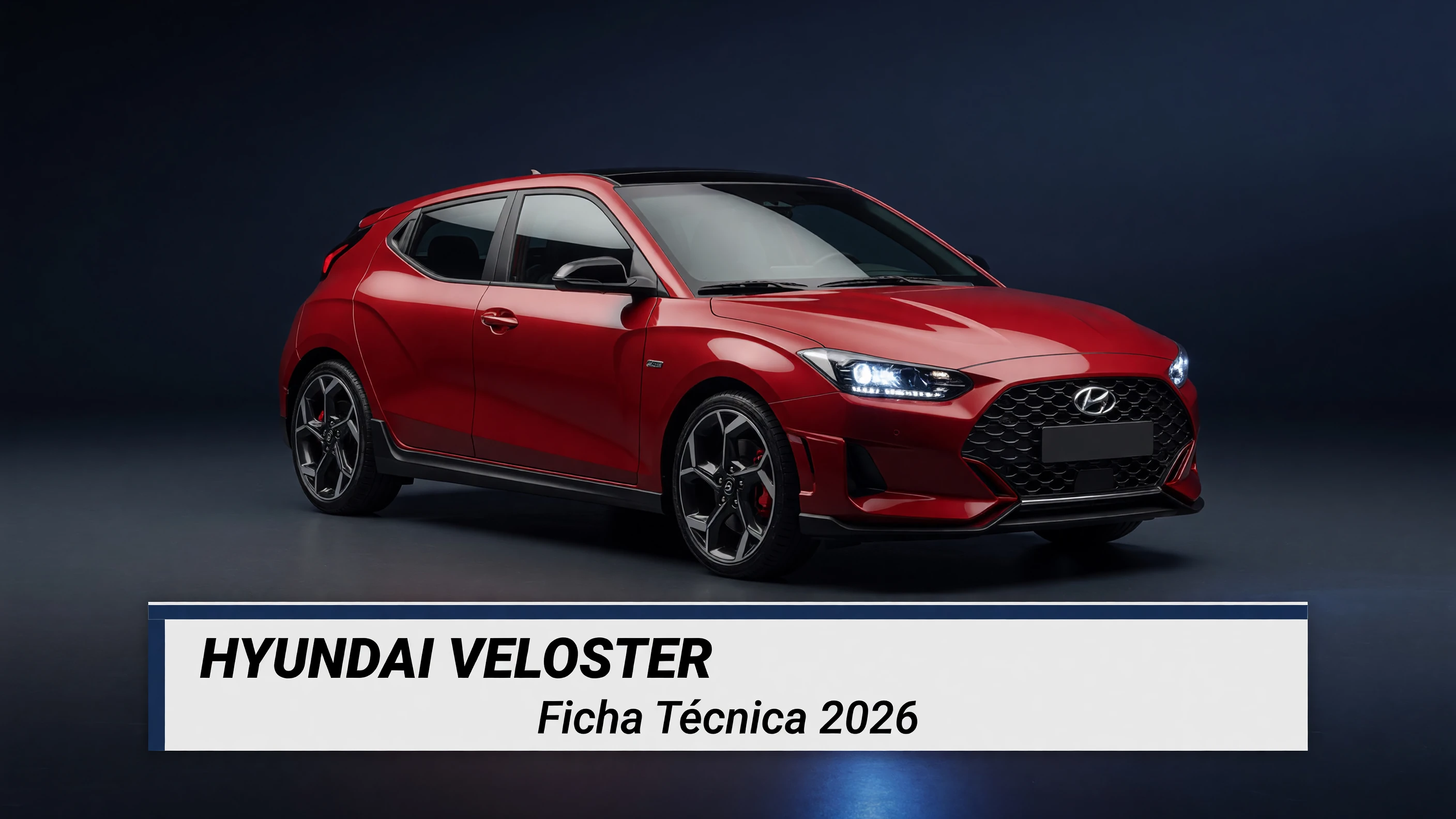 Ficha Técnica Hyundai Veloster 2026: Motor 1.6, Consumo e Medidas