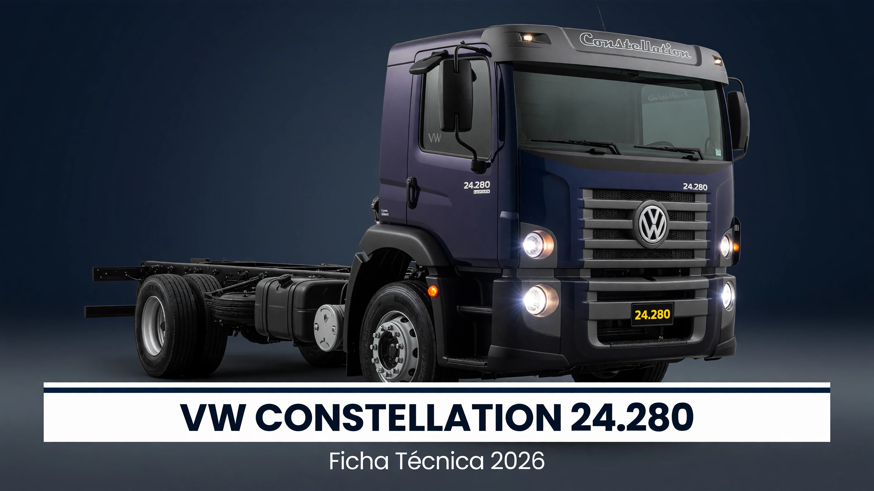 Ficha Técnica VW Constellation 24.280: Motor e Potência