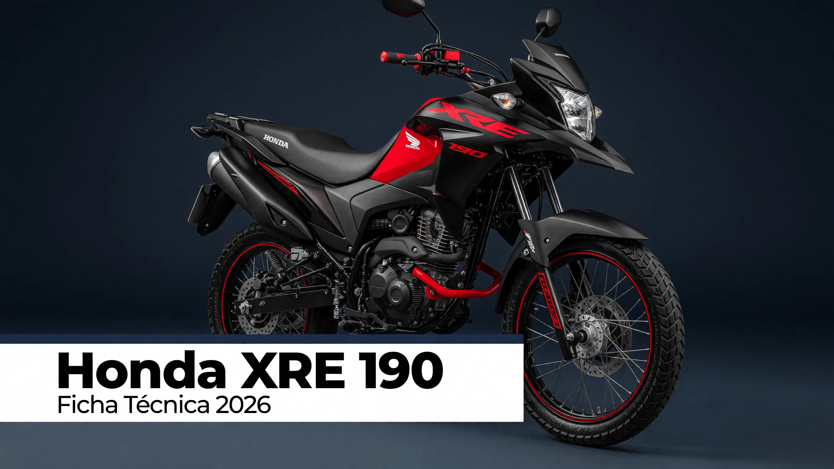 Ficha Técnica Honda XRE 190 2026: Motor, Consumo e Specs
