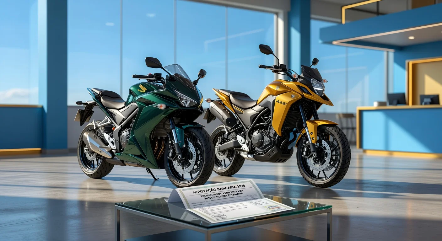 Financiamento de Moto Sem Entrada em 2026: Bancos Aceitam?