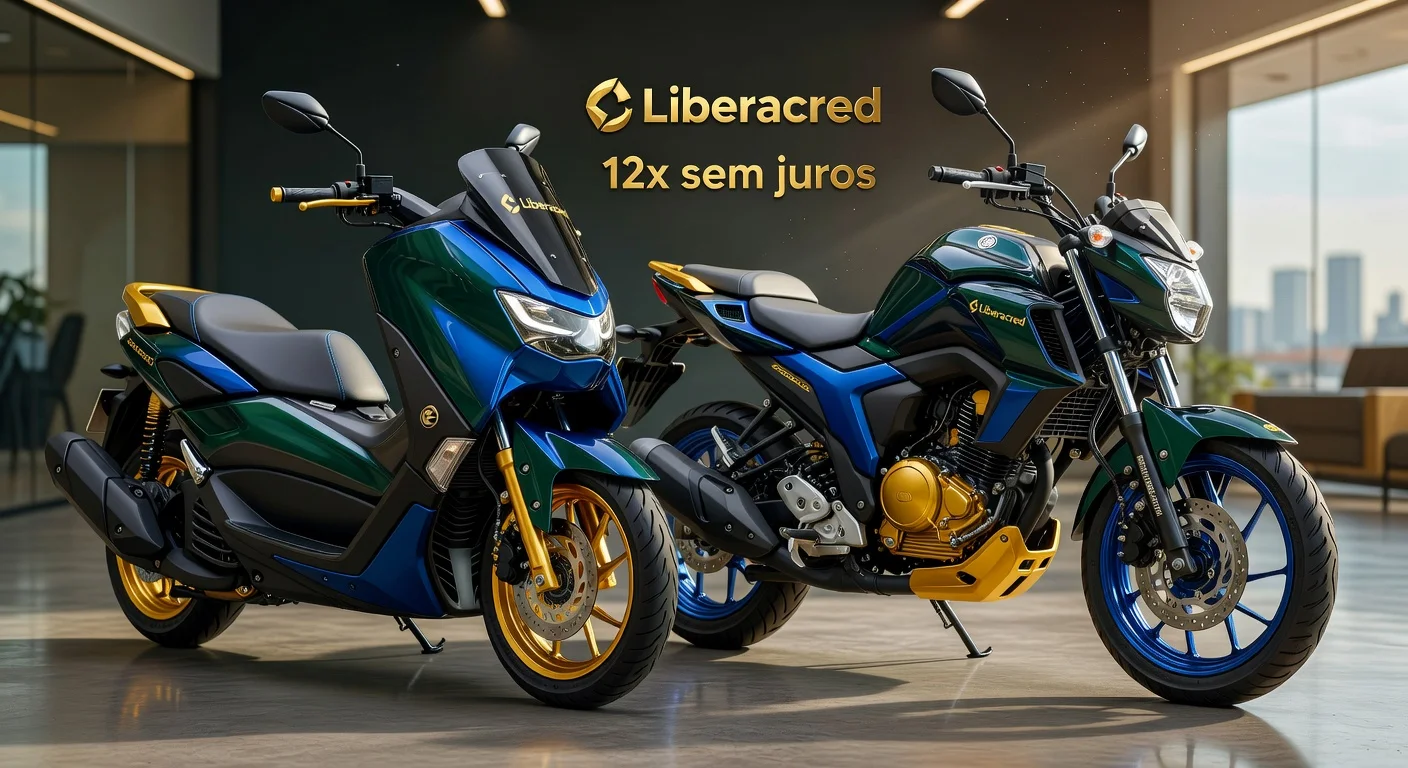 Financiamento Yamaha 2026: Factor, Fazer e NMax com Liberacred — Simule