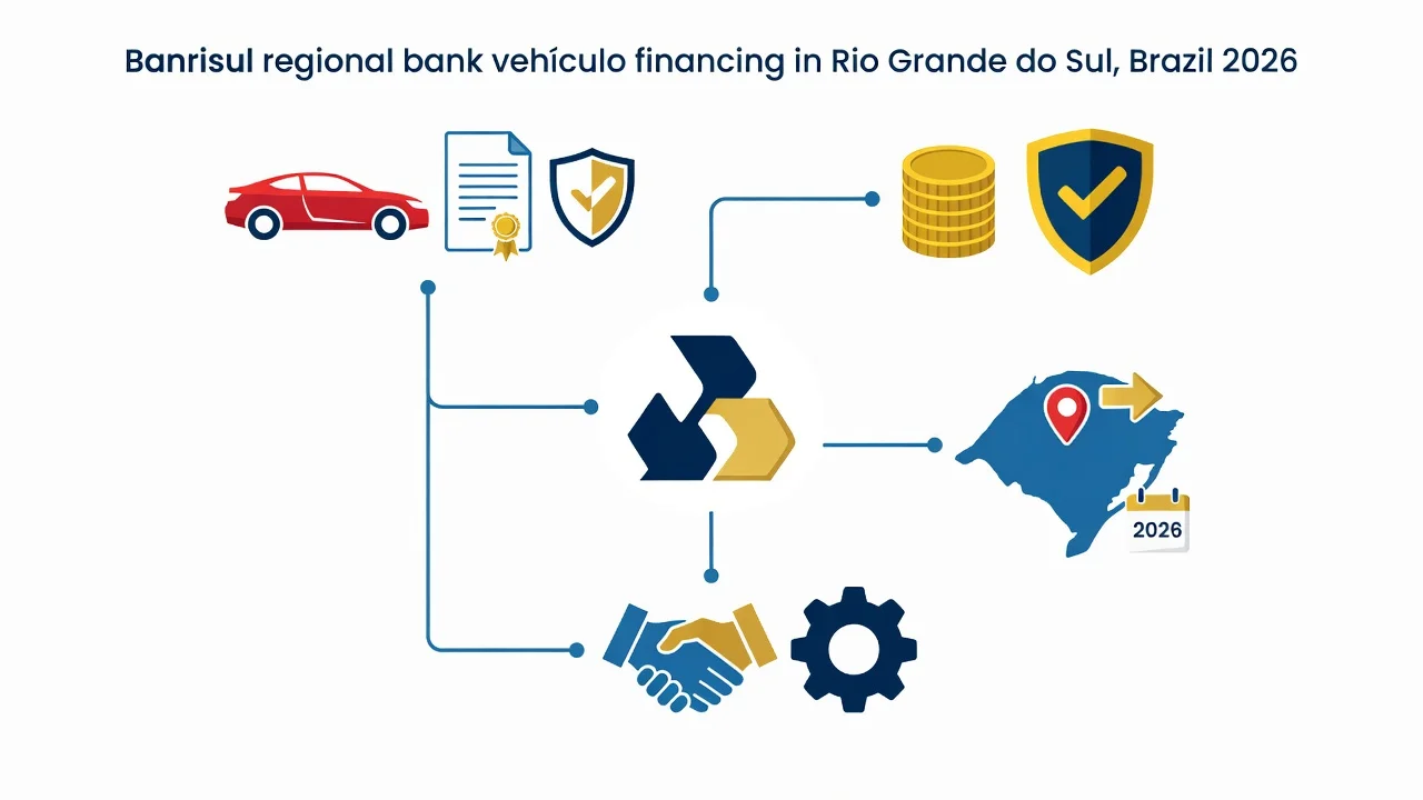 Financiamento de Veiculo no Banrisul 2026: Taxa e Simulacao