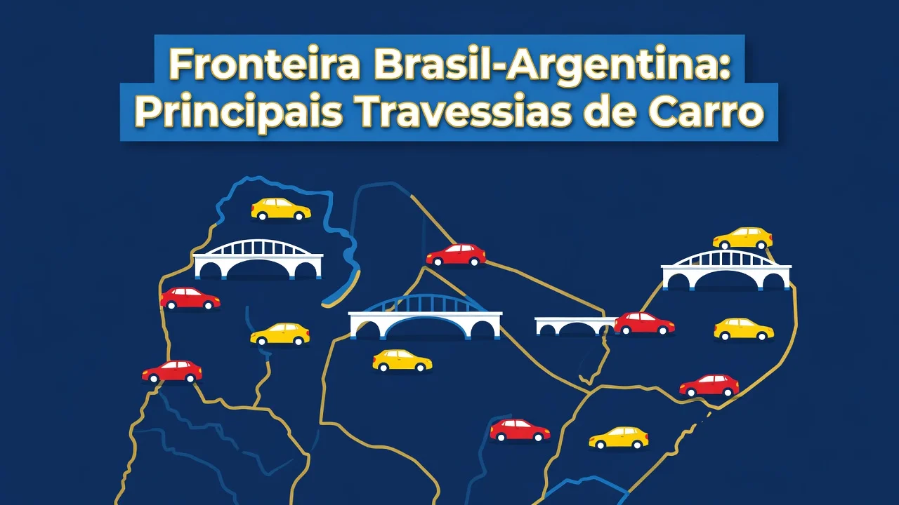 Fronteira Brasil-Argentina: Principais Travessias de Carro