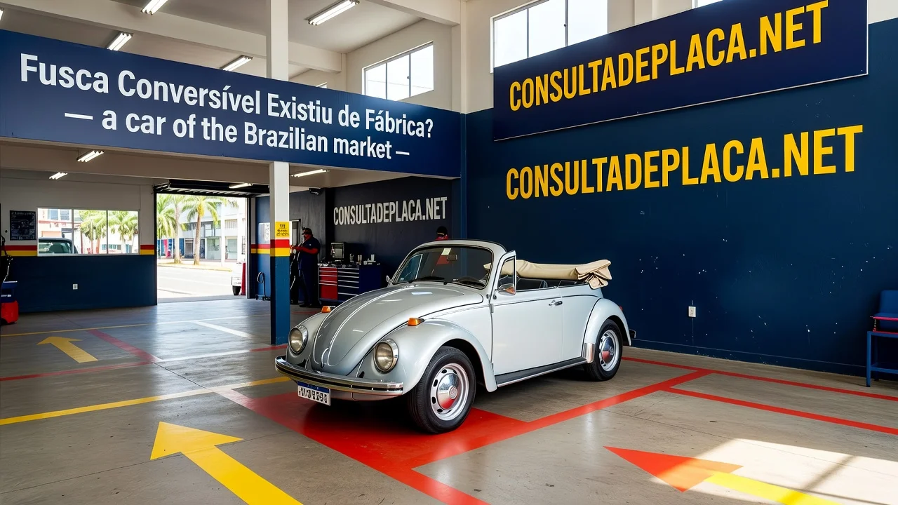 Fusca Conversível Existiu de Fábrica?