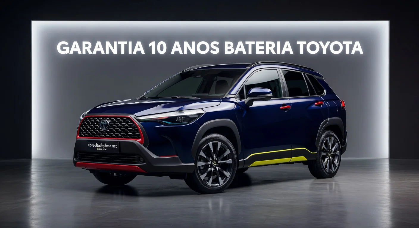 Garantia Toyota no Brasil 2026: 3 Anos no Veículo e 8 ou 10 Anos na Bateria Híbrida