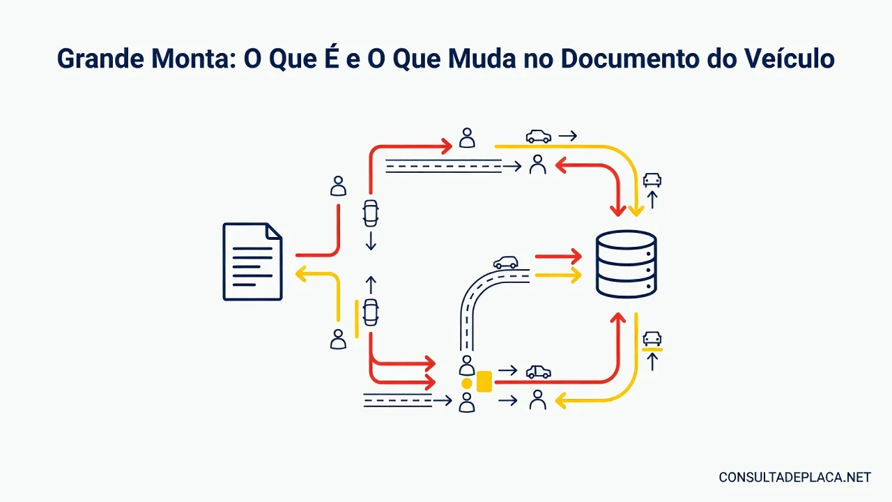 Grande Monta: O Que É e O Que Muda no Documento do Veículo