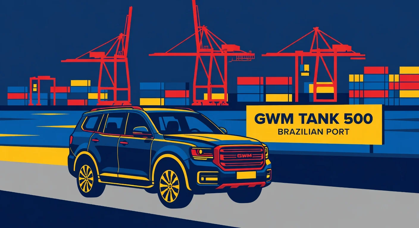 GWM Tank 500: Preço e Data de Chegada ao Brasil 2026
