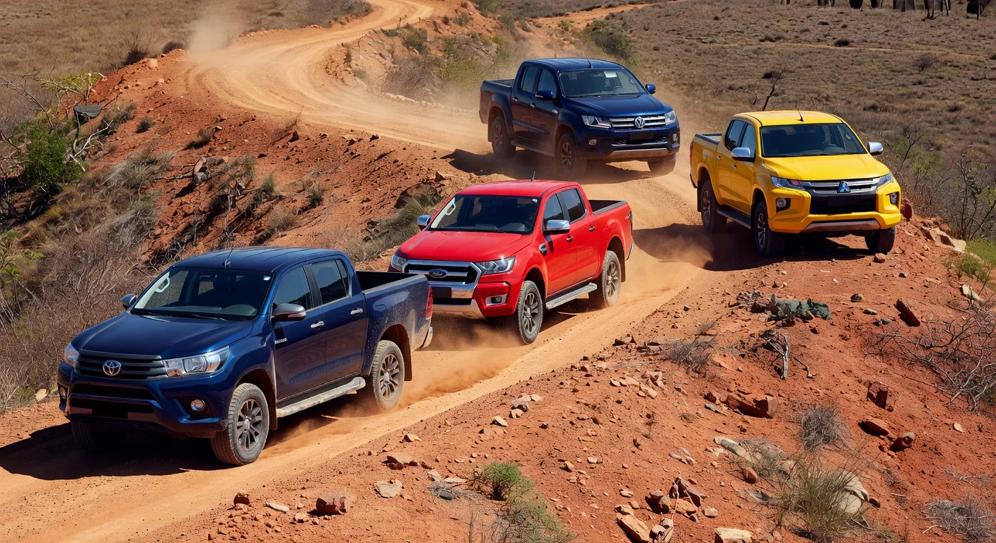 Hilux vs Ranger vs L200 vs Amarok: Qual Picape Diesel Topo de Linha em 2026?