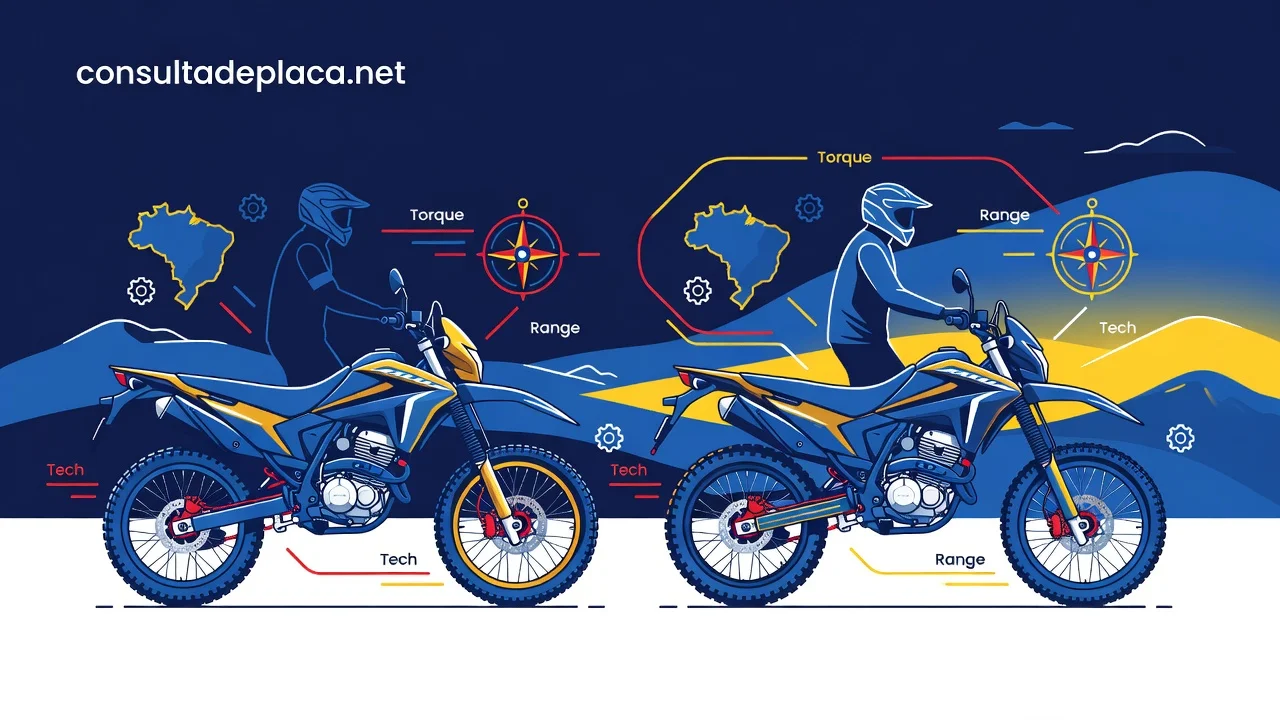 Bros 160 vs XRE 190 2026: Qual Trail Honda Comprar?