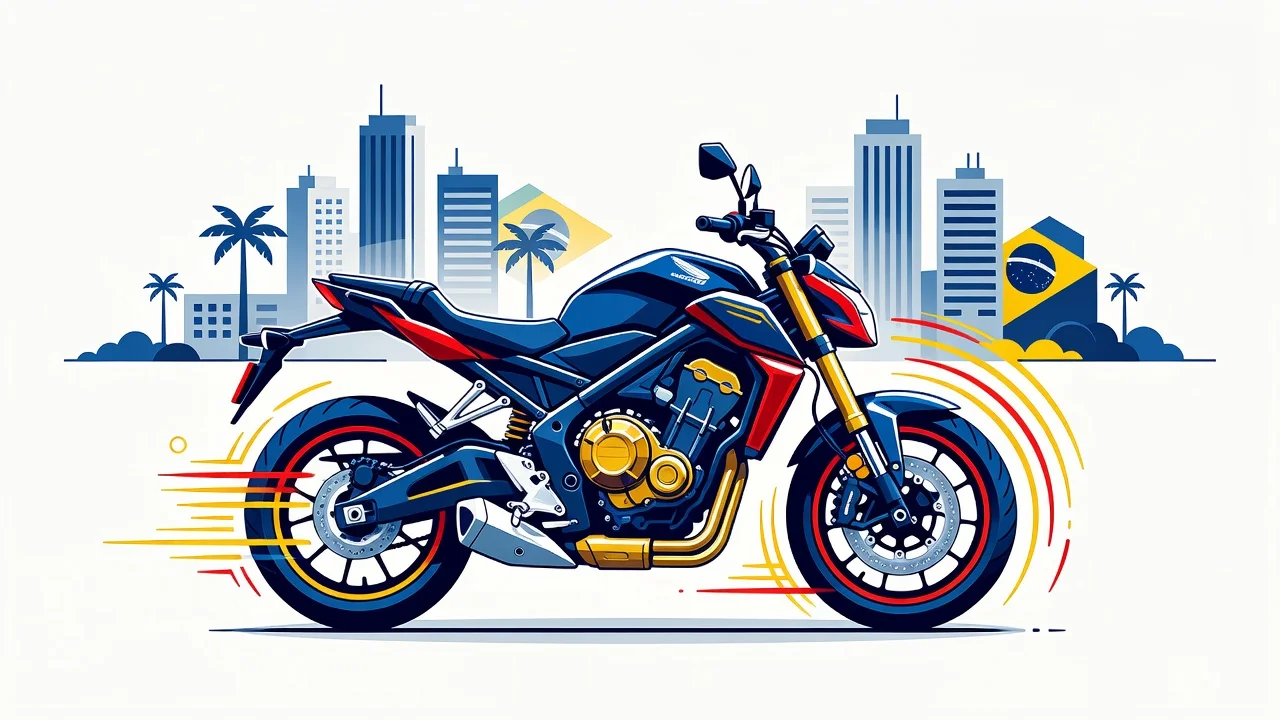 Honda CB 650R 2026: preço da naked 4 cilindros