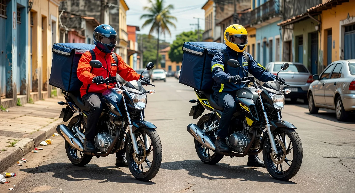 Honda CG 160 vs Yamaha FZ15: Qual a Melhor para Motoboy em 2026?