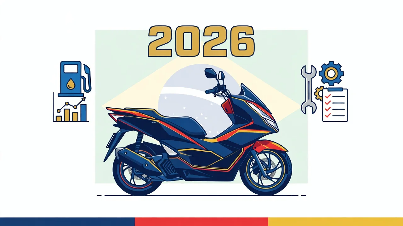 Honda PCX 160 2026: preço, consumo e manutenção