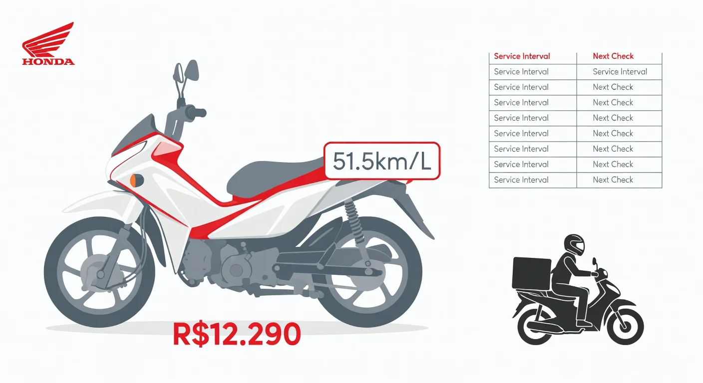 Honda Pop 110i 2026: consumo, manutenção e revisão completa