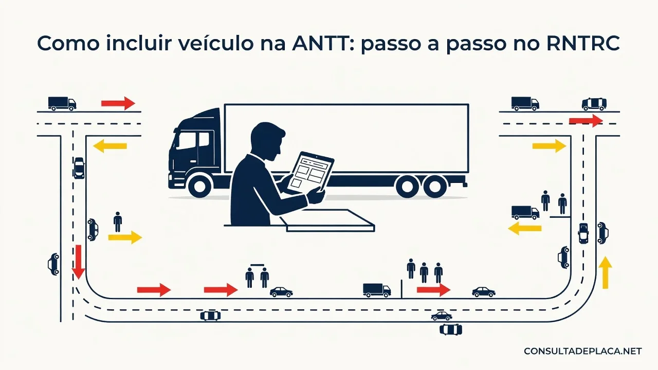Como incluir veículo na ANTT: passo a passo no RNTRC