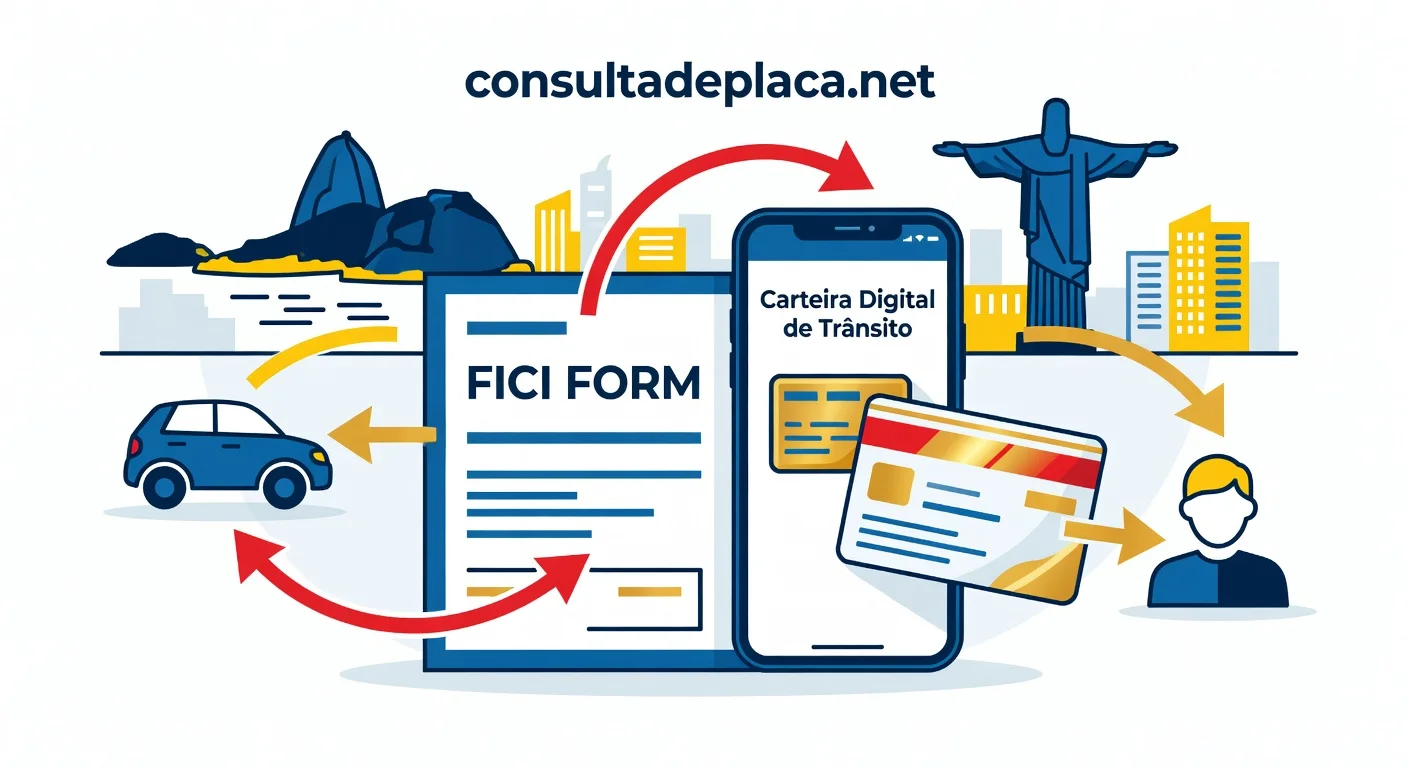 Indicar Real Condutor da Multa no DETRAN Rio de Janeiro 2026: Prazo, FICI e Como Transferir a Pontuação