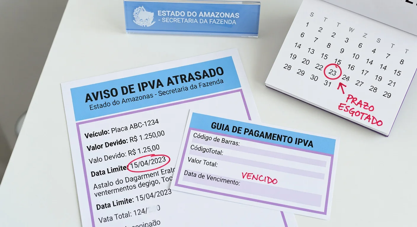IPVA em Atraso AM: Como Pagar e Evitar Execução Fiscal