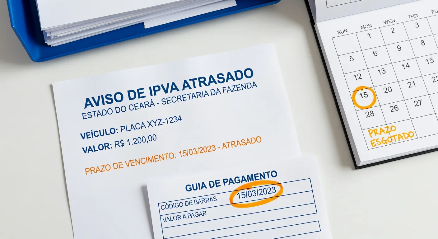 IPVA em Atraso CE: Como Pagar e Evitar Execução Fiscal