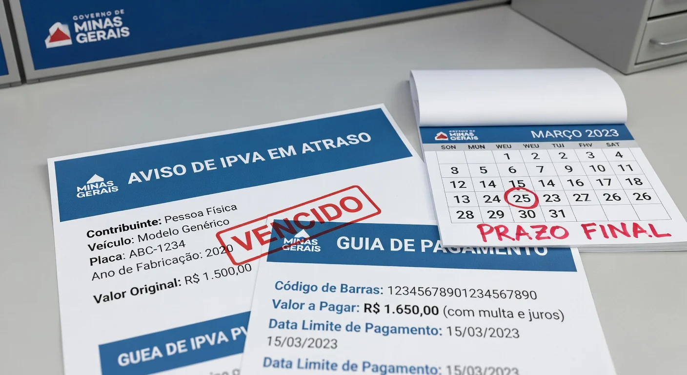 IPVA em Atraso MG: Como Pagar e Evitar Execução Fiscal