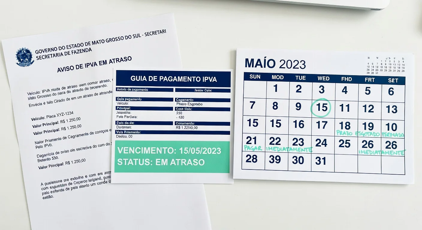 IPVA em Atraso MS: Como Pagar e Evitar Execução Fiscal