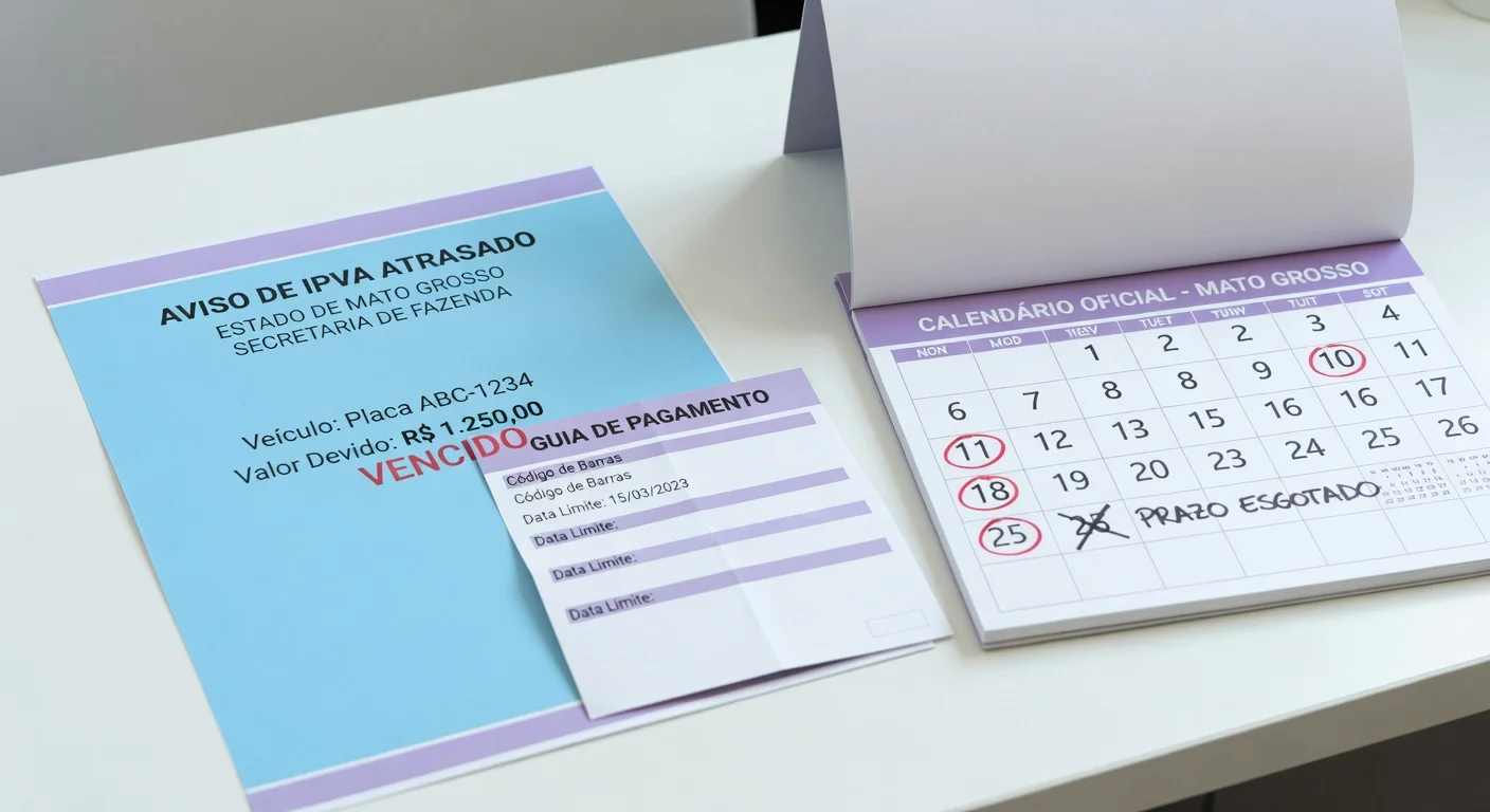 IPVA em Atraso MT: Como Pagar e Evitar Execução Fiscal