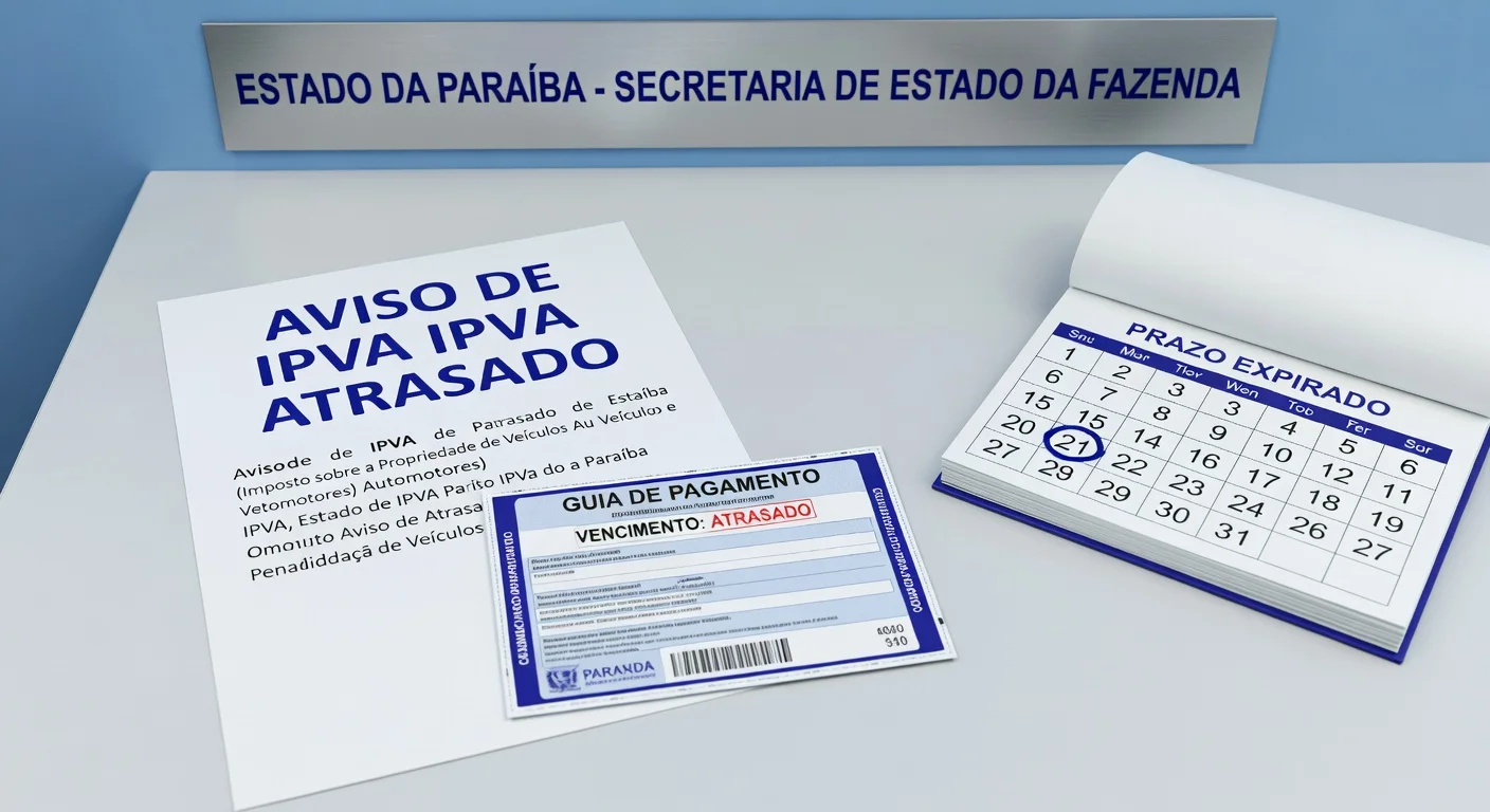IPVA em Atraso PB: Como Pagar e Evitar Execução Fiscal