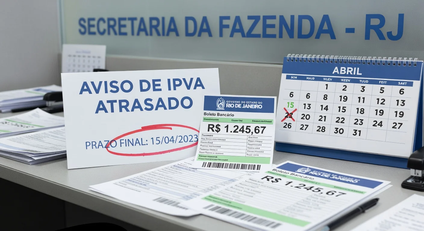 IPVA em Atraso RJ: Como Pagar e Evitar Execução Fiscal